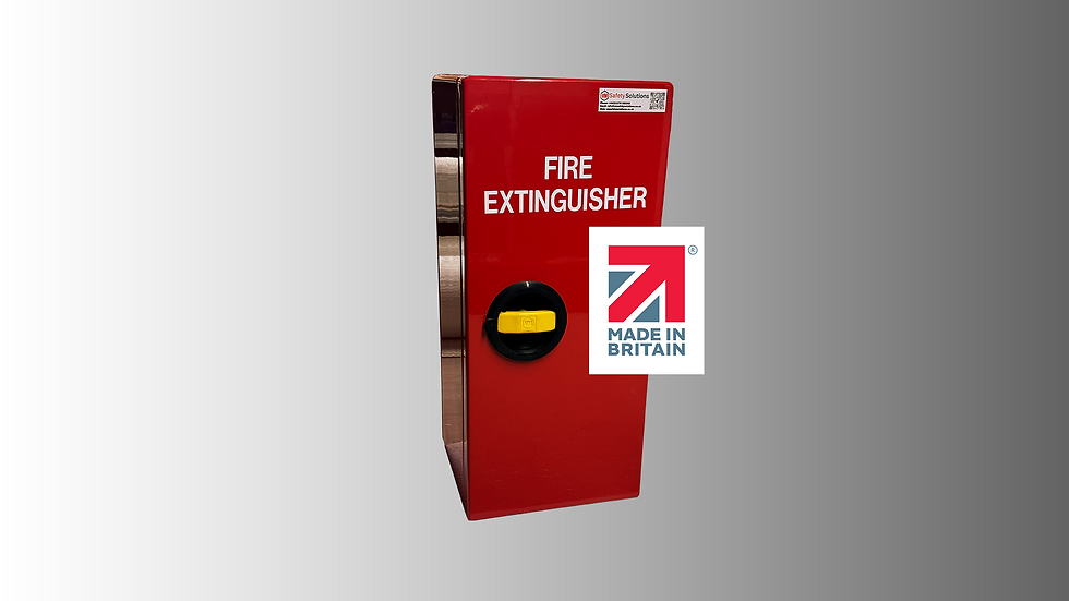 Thumbnail: VM001 GRP Fire Extinguisher Cabinet front view for outdoor and industrial environments