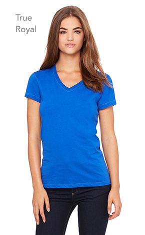 Thumbnail: Bella Canvas Jersey V-Neck #6005