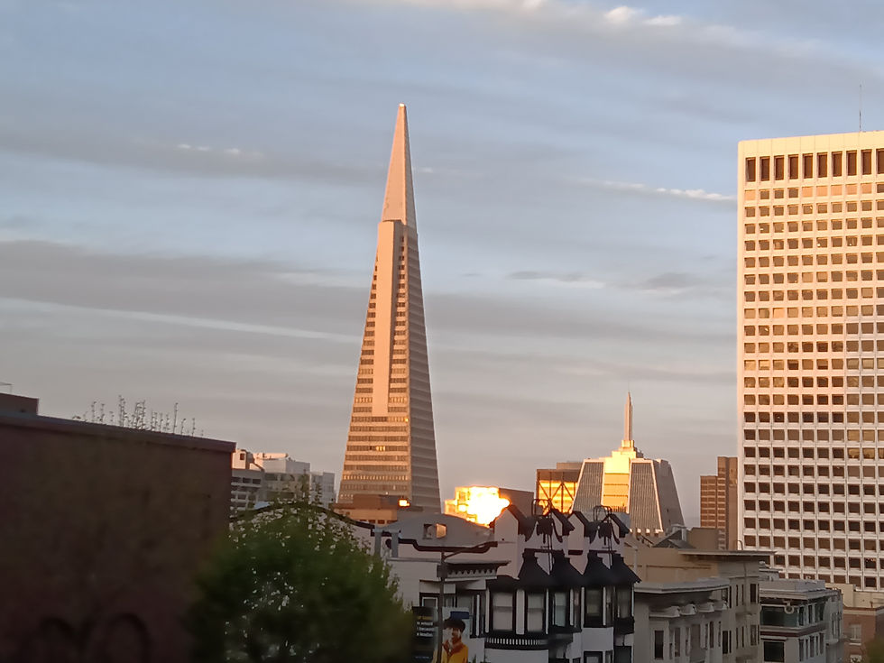 Transamerica pyramid building -photo credit Eric James