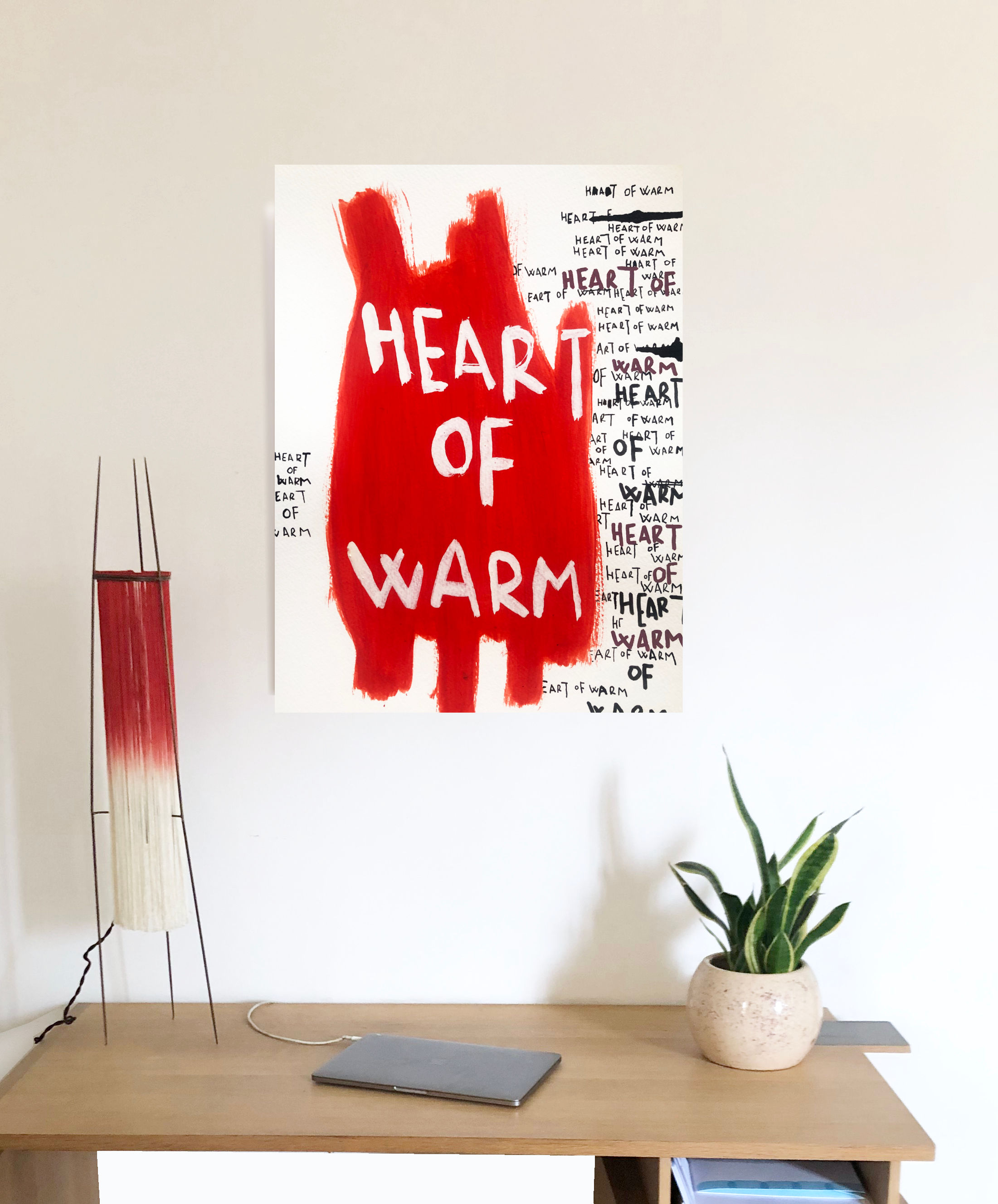 Heart of warm - Print Art