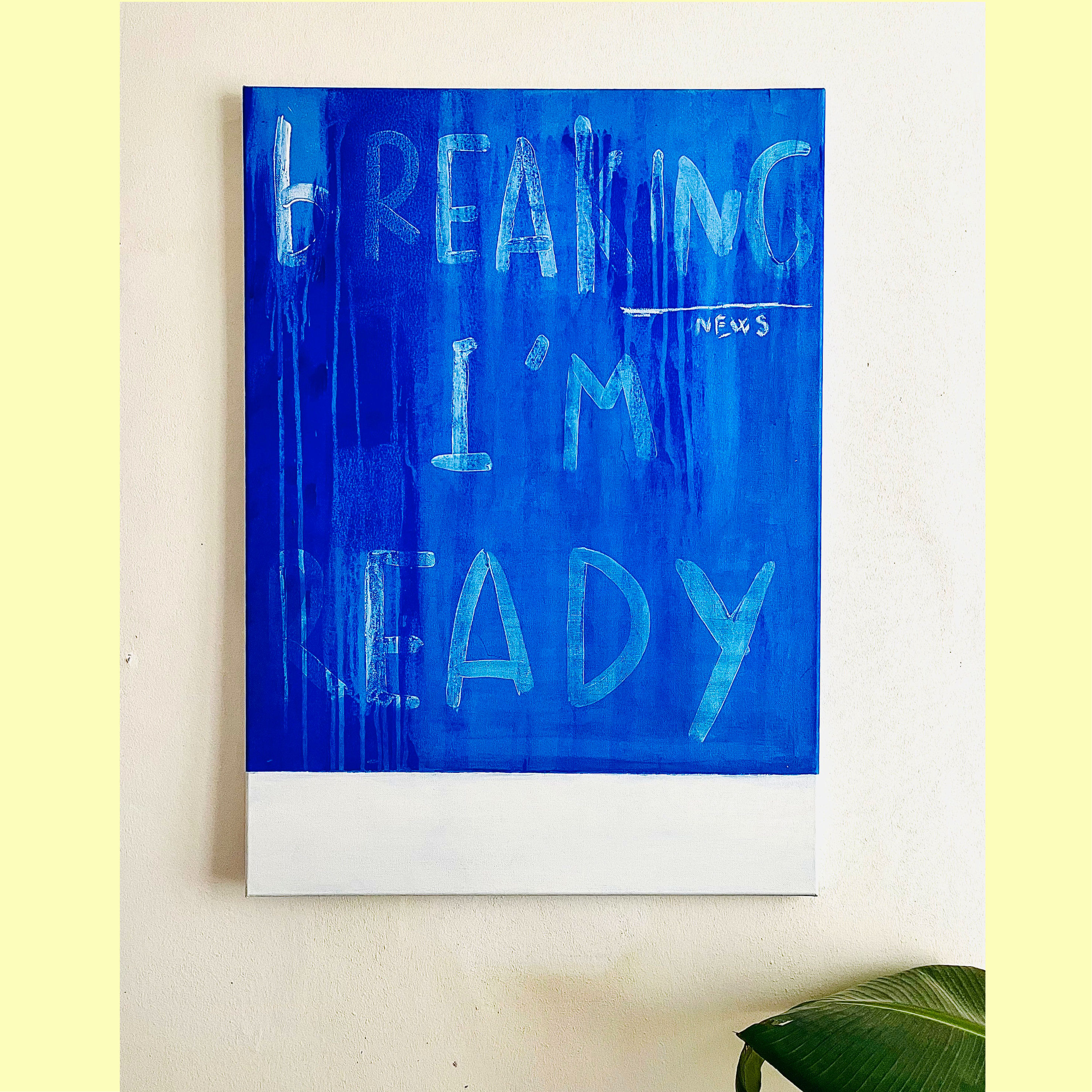 Breaking news - peinture originale