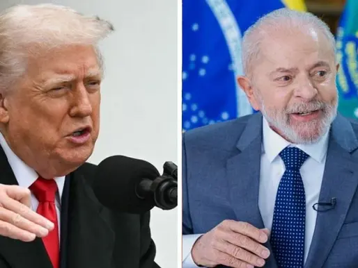 Trump diz ter tido “Boa Conversa” com Lula e admite pressão por sanções econômicas contra o Brasil.