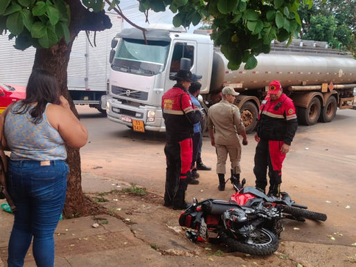 Falta de sinalização provoca mais um acidente grave na entrada do bairro Ramez Tebet.