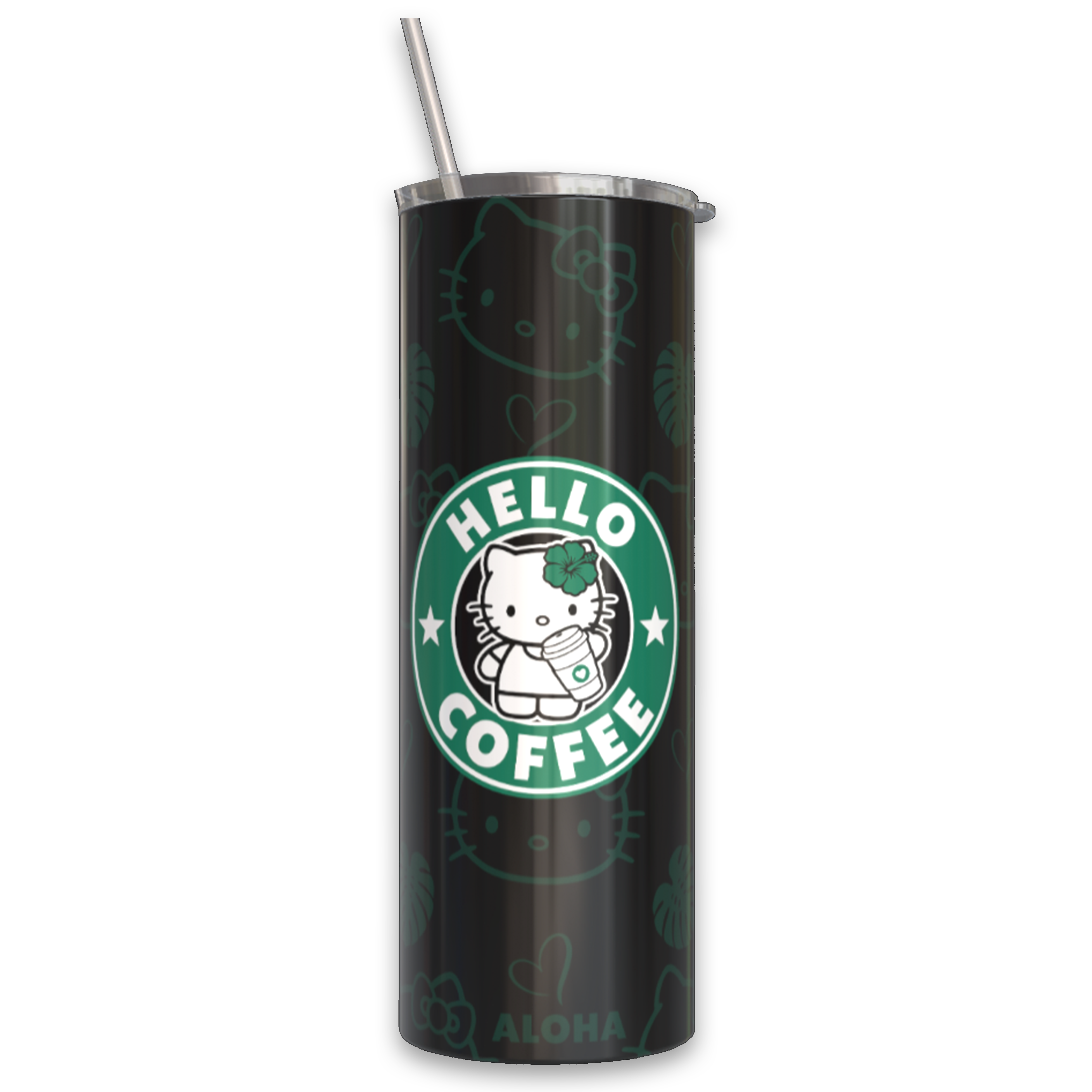 Hello Coffee - Black/Geen