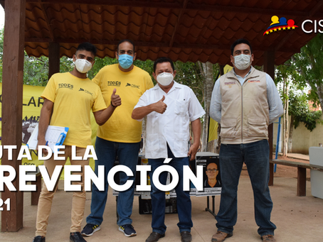 Julio de Prevención: CISVAC dice presente en la Ruta de la Prevención Julio 2021.