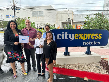 La cadena Hotelera City Express otorga Donación de Blancos.