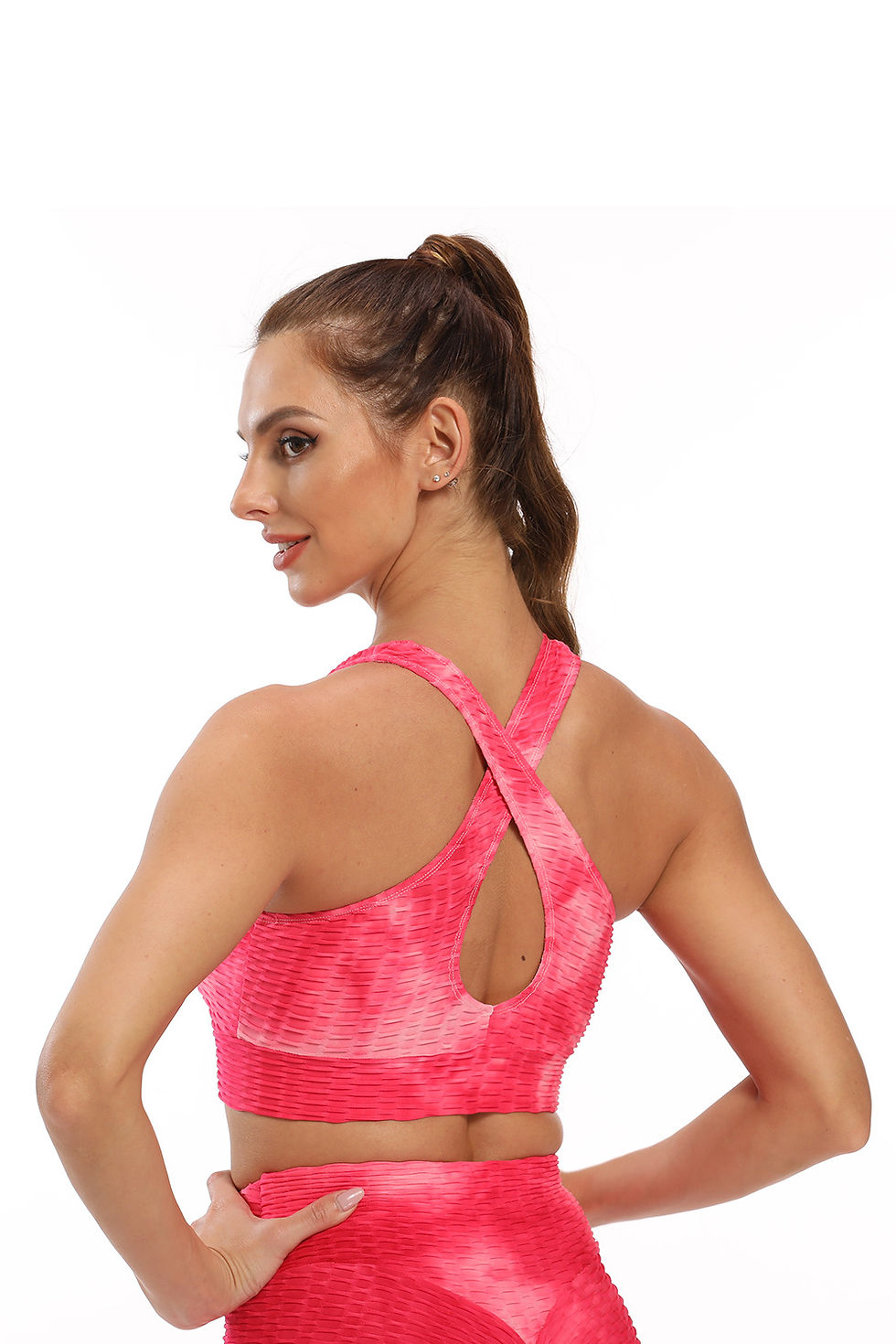 Thumbnail: 9616 Women  Outfits Workout Yoga Gym Sports Padded Bra Top
