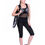 Thumbnail: 6027 Capri with Pockets for Women, High Waisted Tummy Control Workout Black