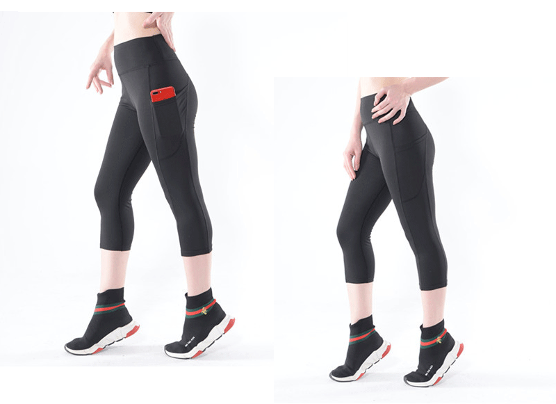 Thumbnail: 6018 Tummy Control Athletic Workout Running Capri