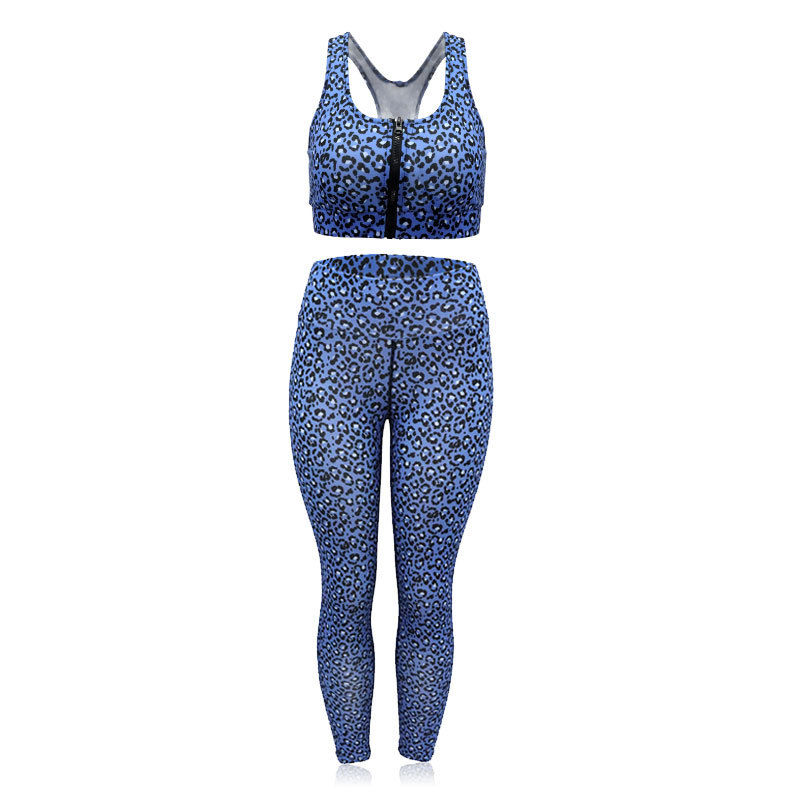 Thumbnail: Leopard Print Work Out YogaSet