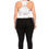 Thumbnail: 12045 Plus GYM wear 2pcs set High Stretchable