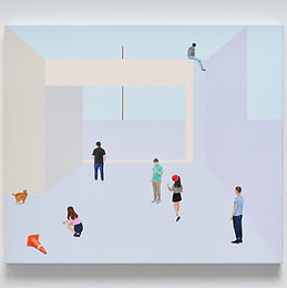 8_ 손에 쥔 시절들, 45.5 x 53 x 3.5 (cm)_10F, acrylic and oil on canvas, 2024.jpg