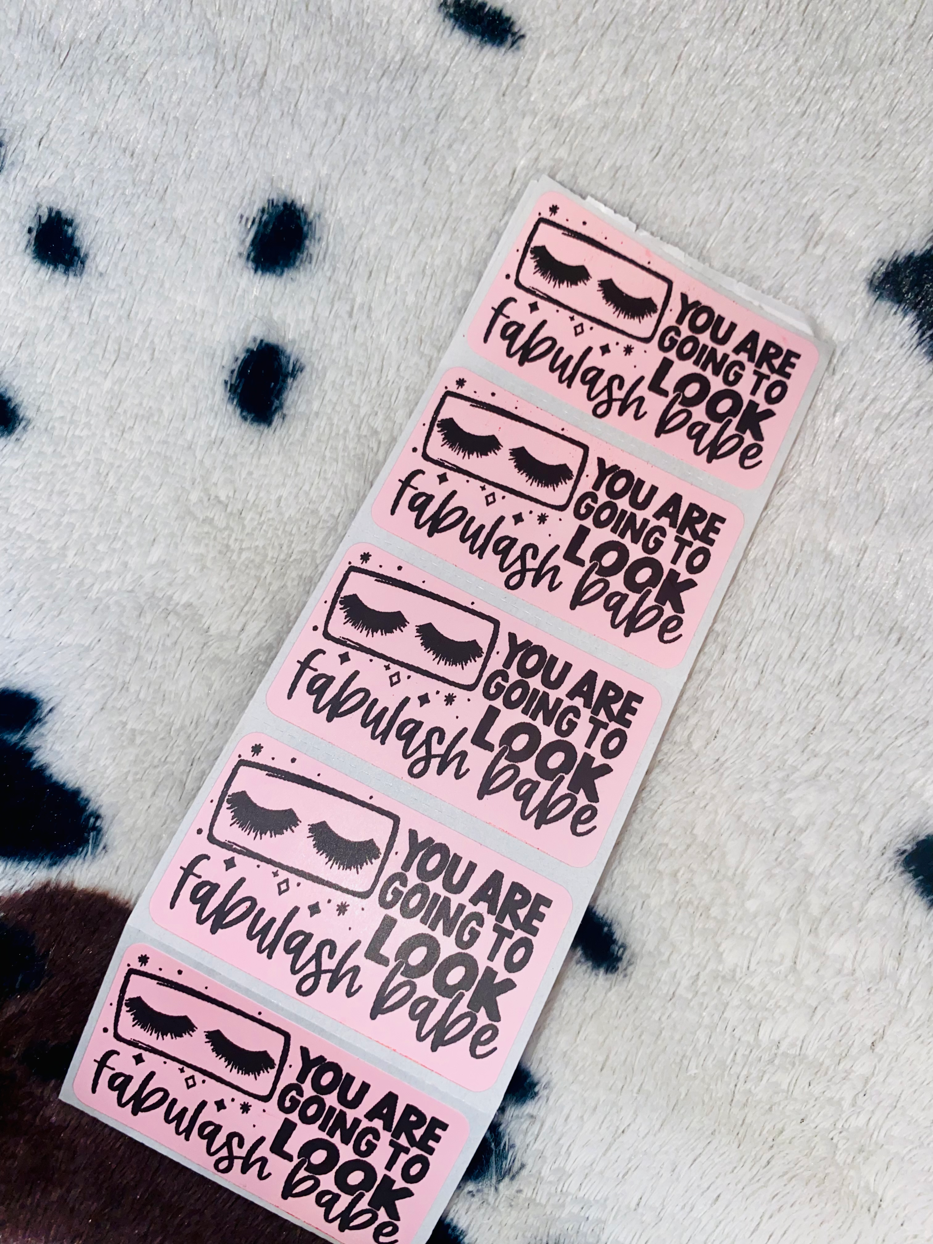 Lash Stickers-For Small Business-Lash Business