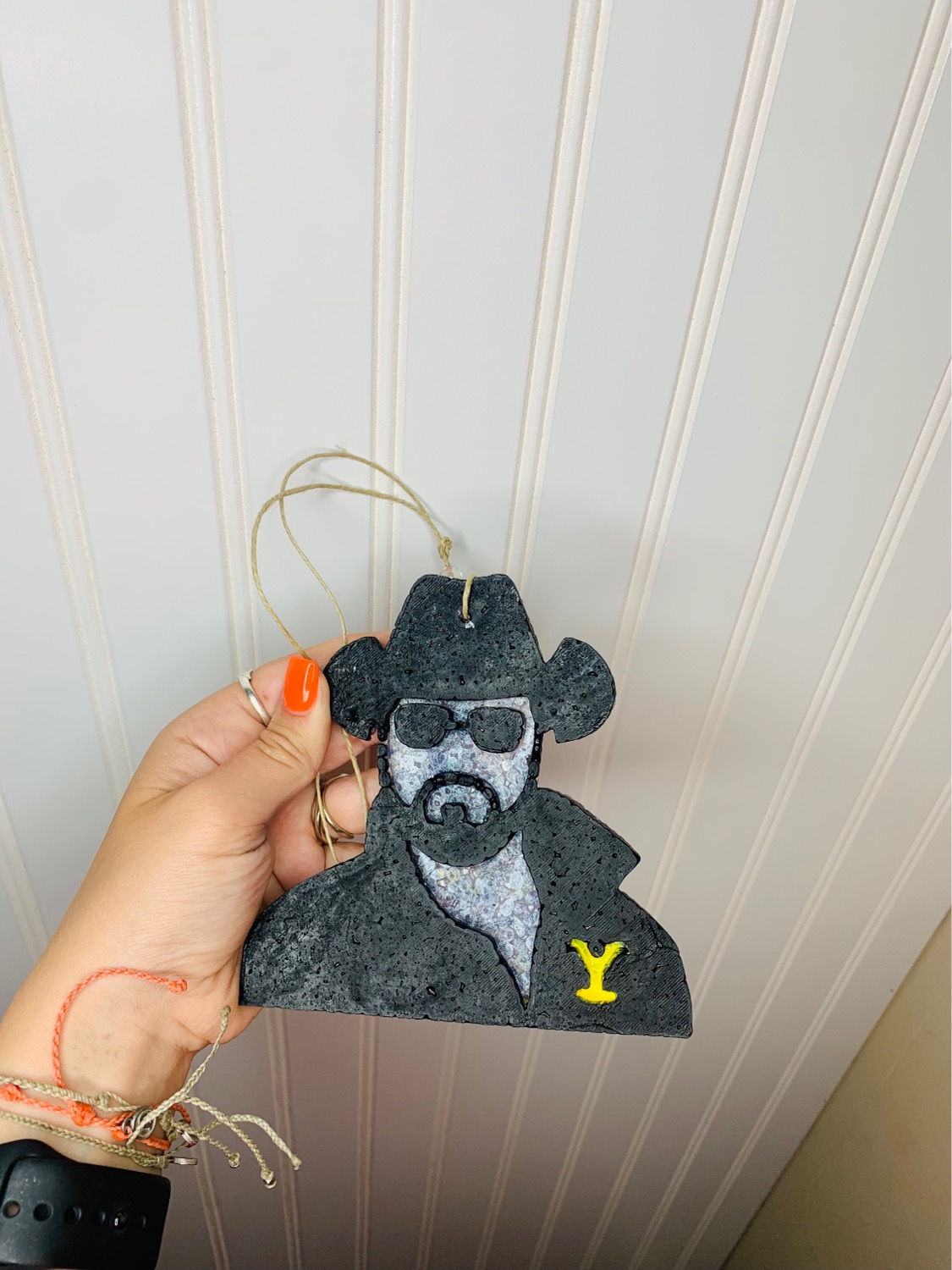 RIP Yellowstone Car Freshie 