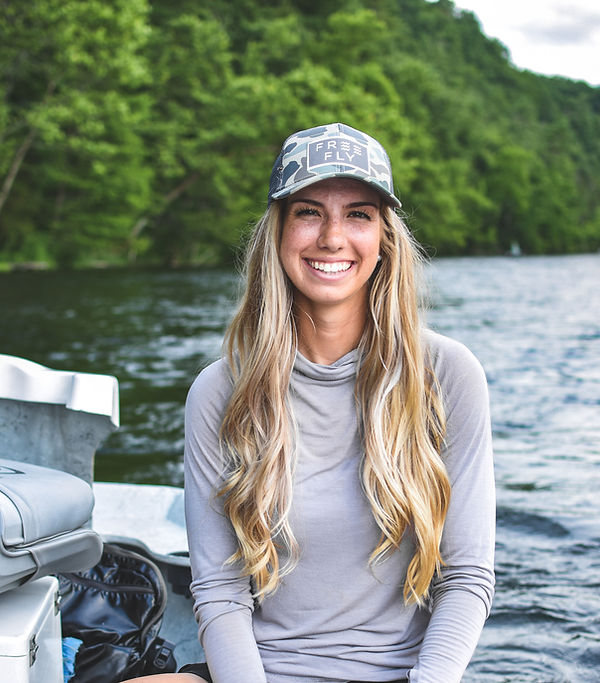 Alyssa Adcock, Fly fishing guide and owner of Equitable Angling