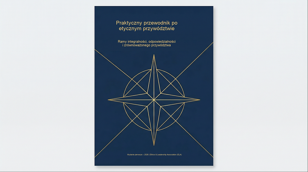 Polska okładka Praktycznego przewodnika po etycznym przywództwie