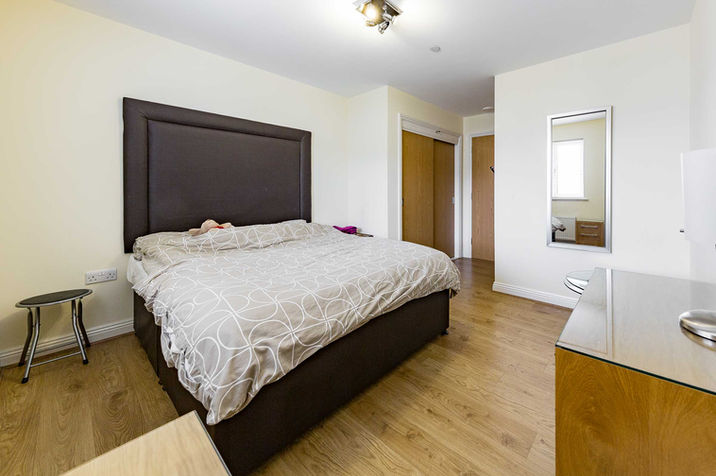 architectural photographs by PeterMForbes Photography smart bedroom for estate agency advertising