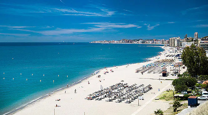Benalmadena beach
