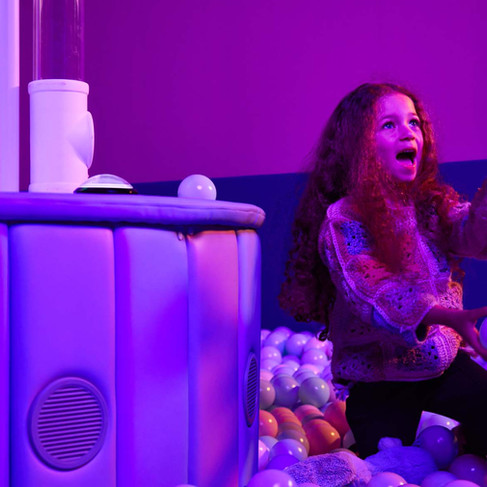 Child at Bubble Planet