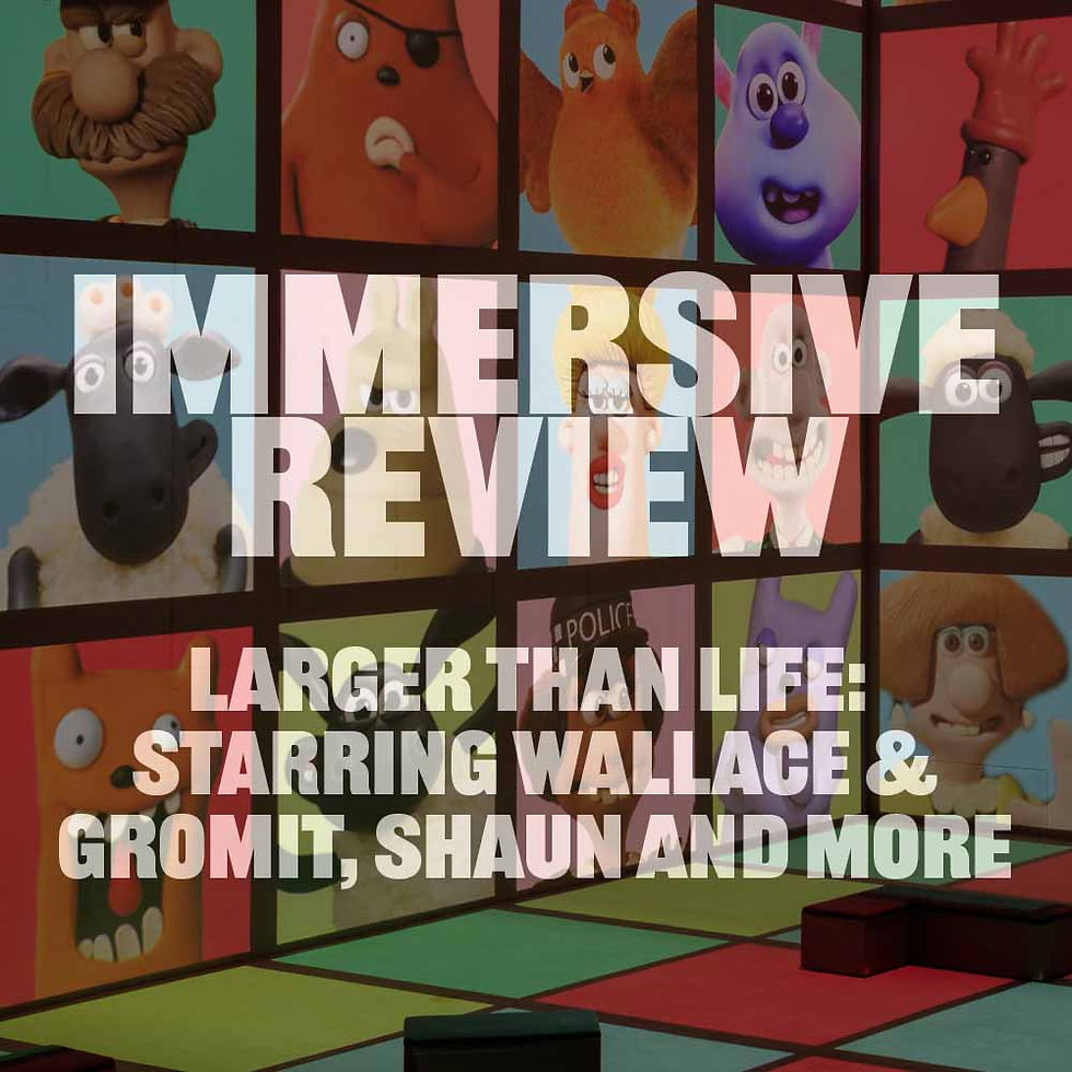 Review: Larger Than Life Starring Wallace & Gromit, Shaun and More at Lightroom
