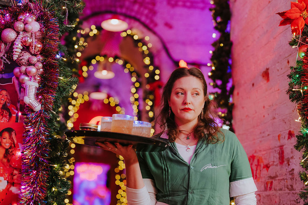 Daphne the waitress at HUMBUG!