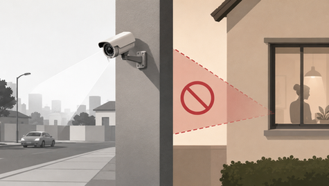 Câmera pode filmar a rua? E o quintal do vizinho? Entenda os limites legais, privacidade e os conflitos mais comuns.