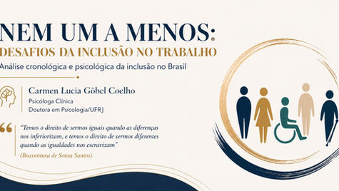 A imagem descreve pessoas em volta de uma pessoa deficiente