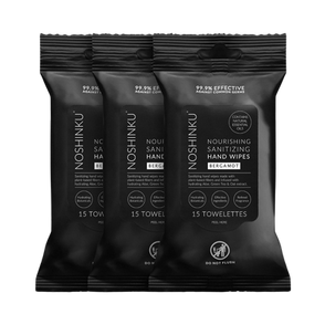 NOSHINKU BERGAMOT HAND SANITIZER WIPES