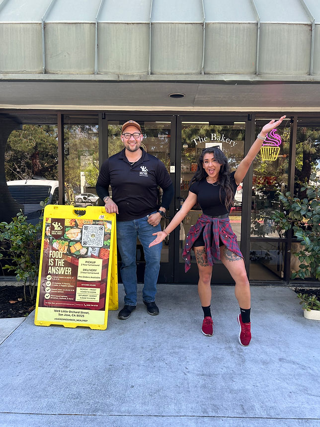 Healthy Food | Gainz And Shreds Meal Prep | San Jose