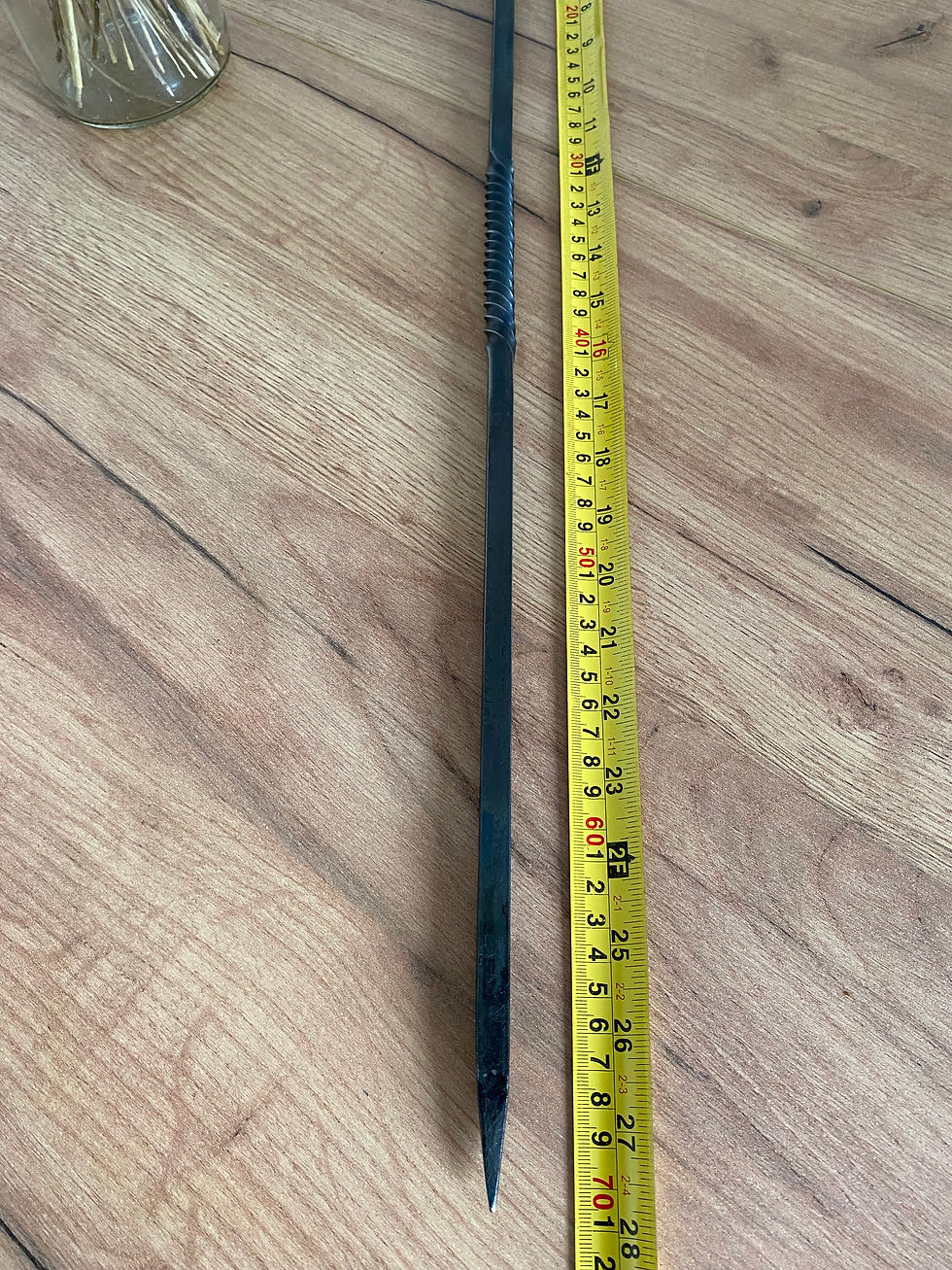 Thumbnail: Traditional style hot forged poker - forged from 12mm square soild bar.