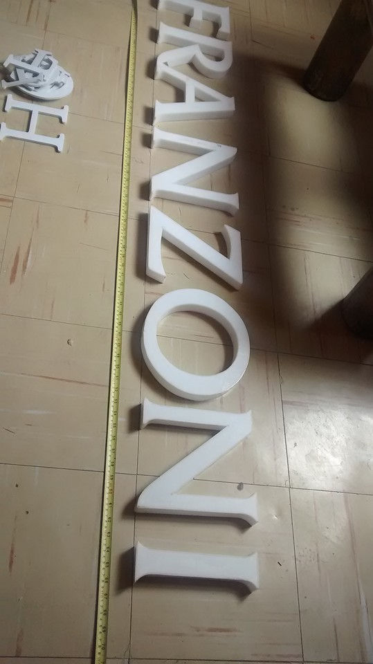 letras en acrilico