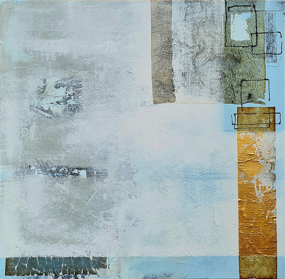Acryl, Acrylmalerei, Acrylkunst, Contemporary Art, Mixed Media, Strukturen, Strukturpaste, Collage