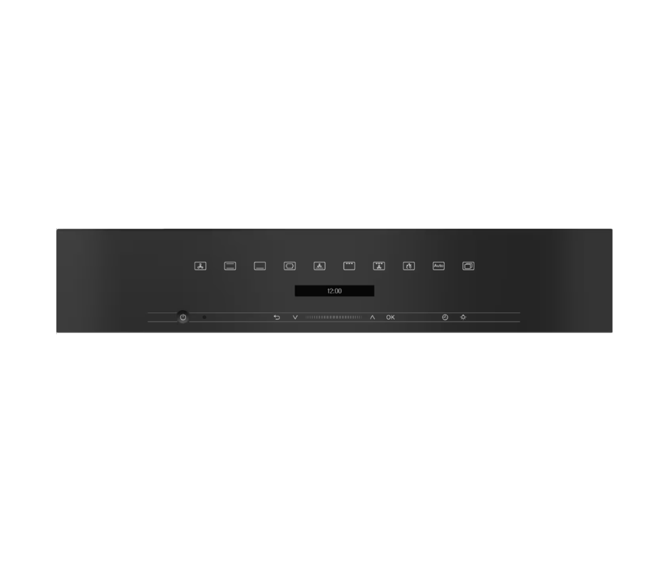 Miniaturbild: Miele Einbau-Backofen H 7260 BP CulinArt in obsidianschwarzer Küchenfront integriert – klare Linienführung in moderner Küche