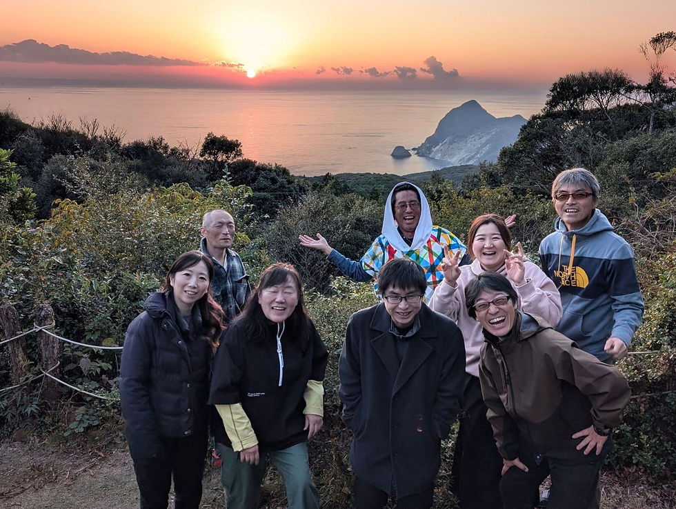 綺麗な夕日でした