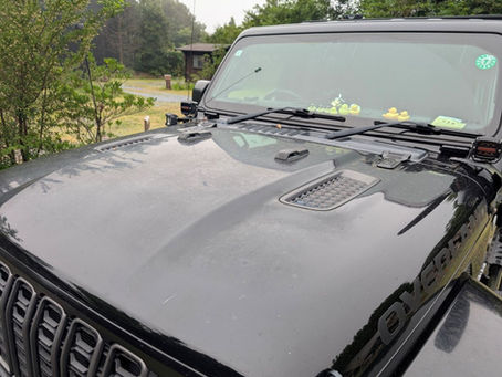 JEEPは汚れてナンボ・・とはいっても・・
