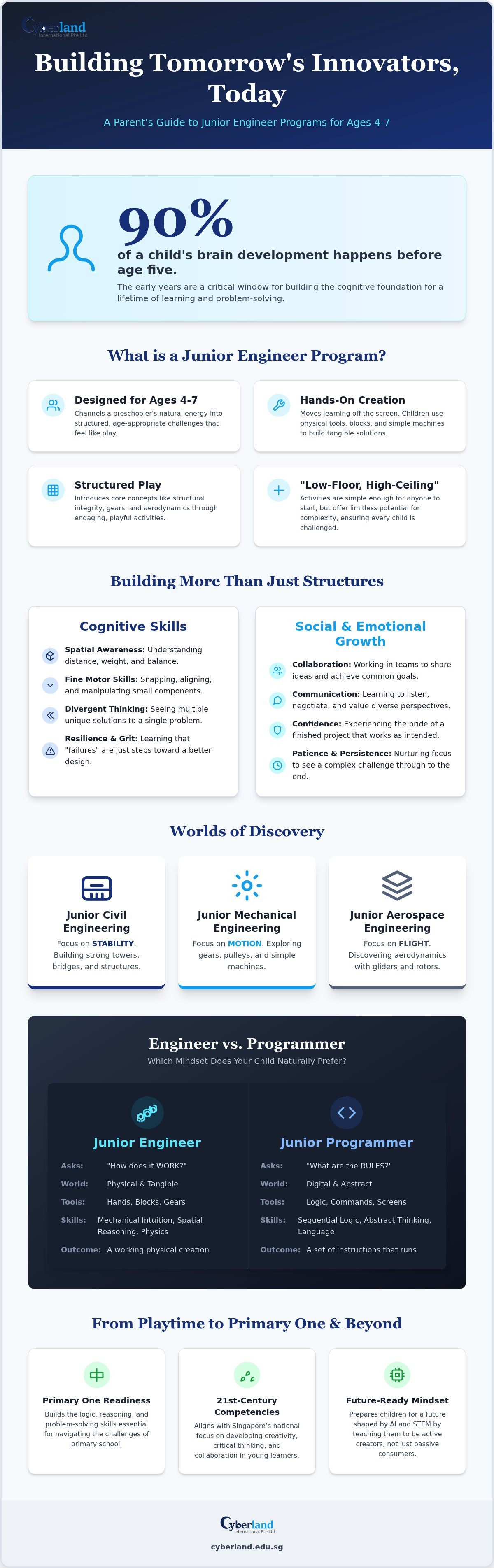 Junior engineer program for kids