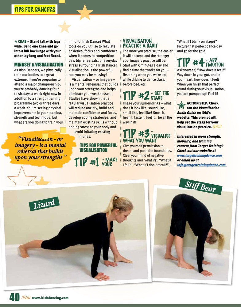 Irish dance strength and conditioning, online workouts for Irish dancers, virtual Irish dance training