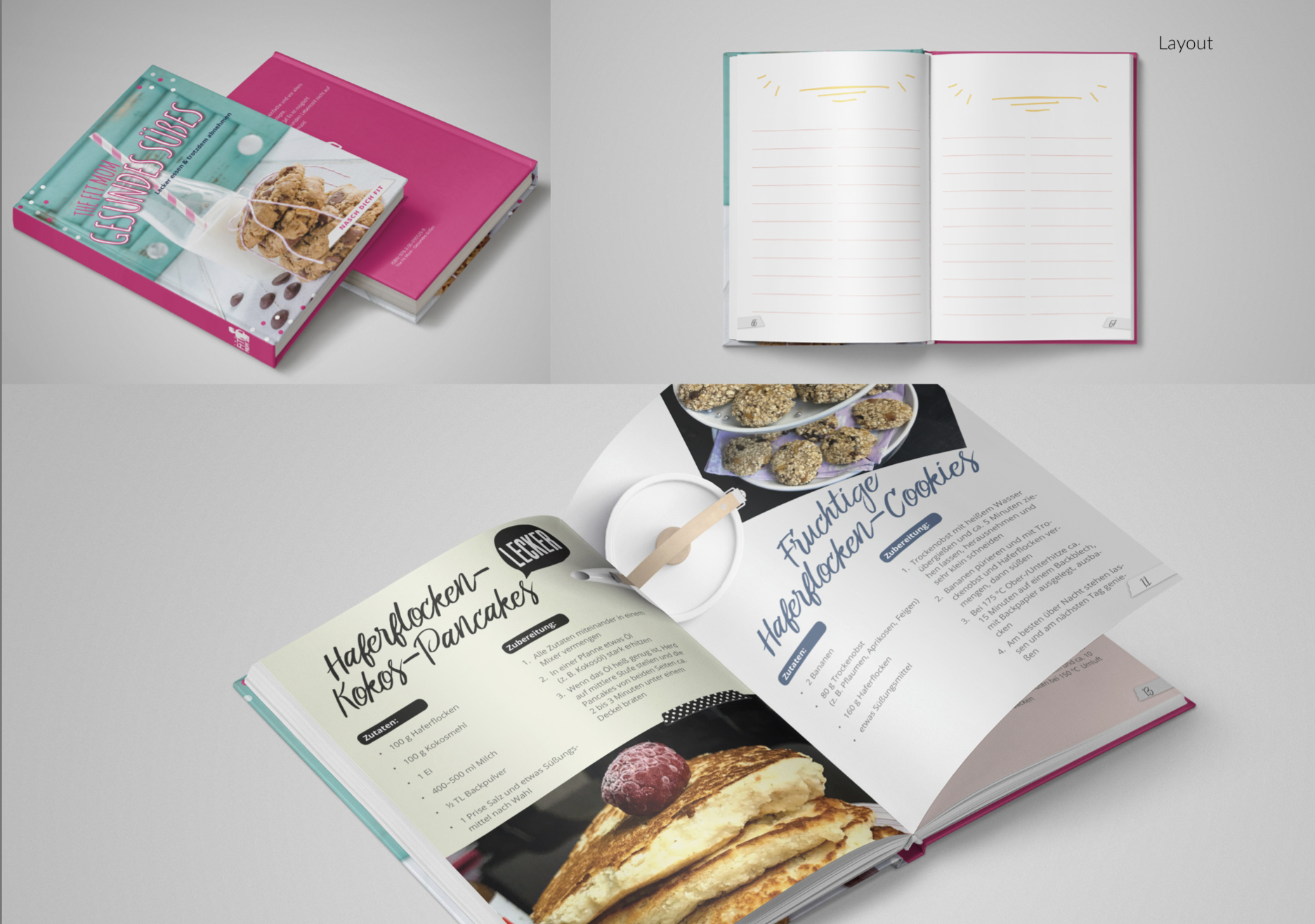 Layout Gesundes Süßes The fit mom