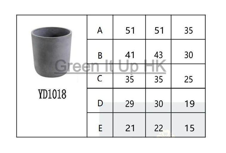 Thumbnail: Round Cement Pot 圓水泥盆 YD1018