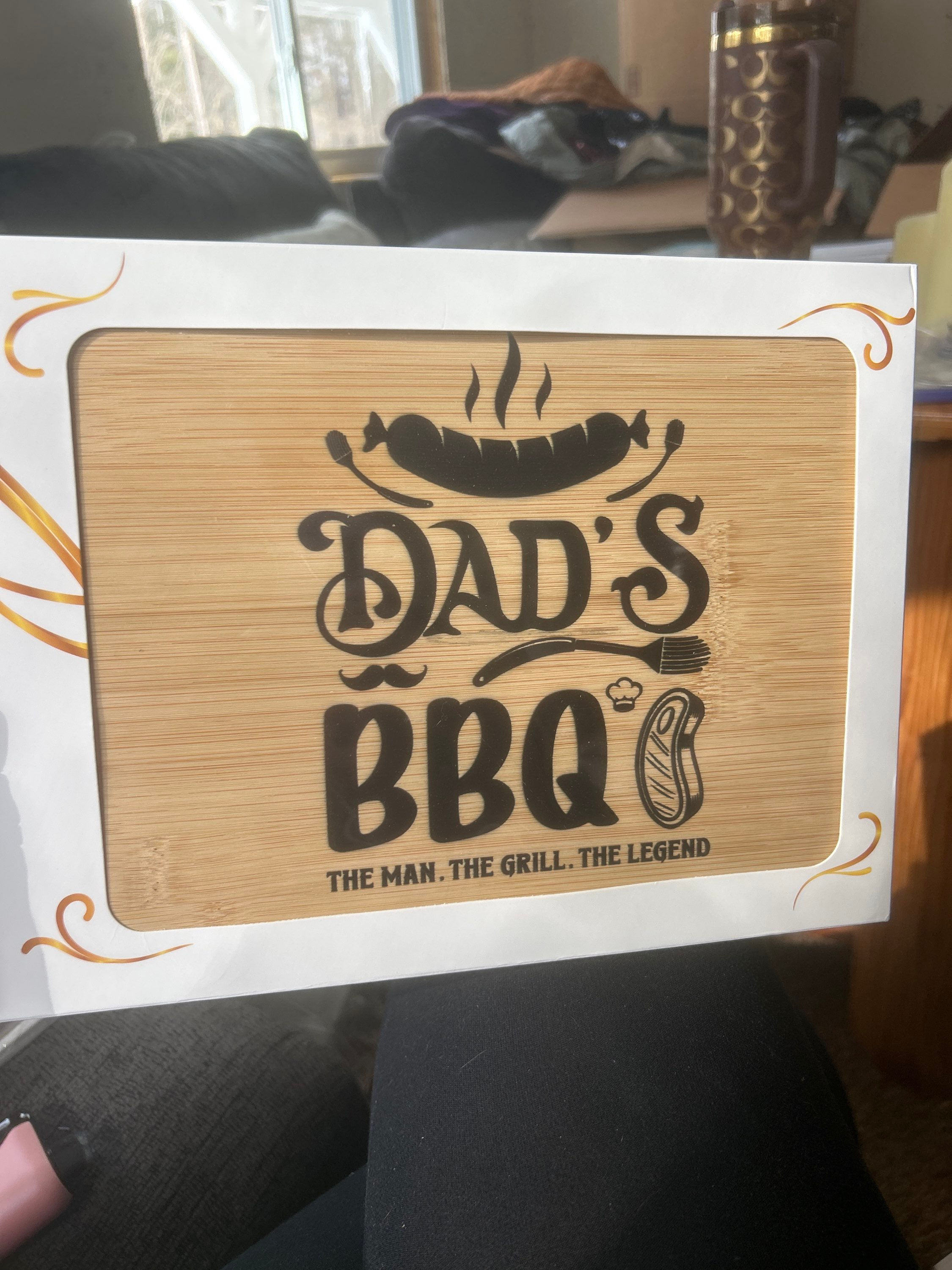 Cutting board for dad!! Great Father’s Day gift!!
