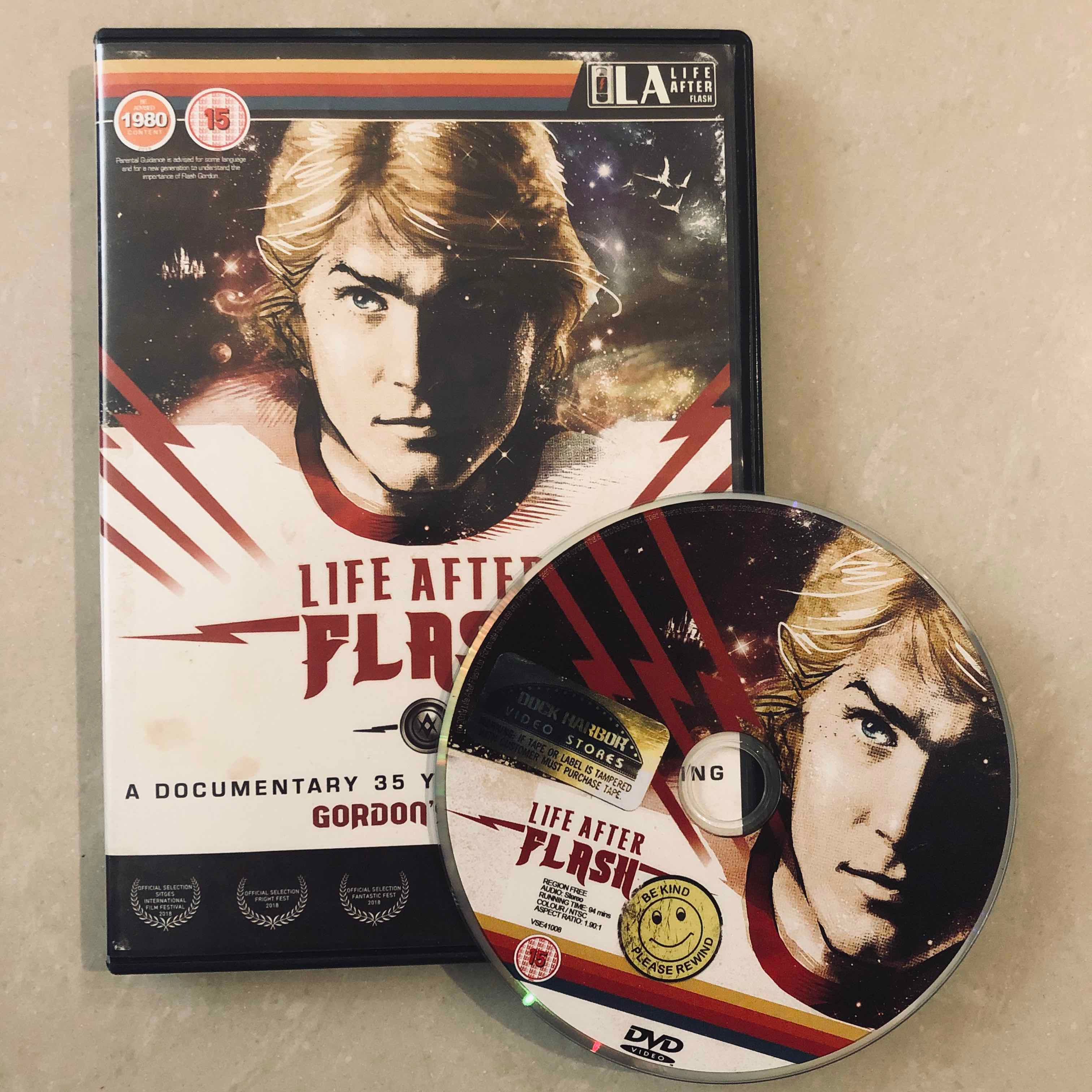 LIFE AFTER FLASH - DVD (Region Free) & Limited Edition Collectors Patch