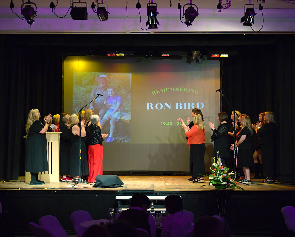 A beautiful tribute for Ron Bird