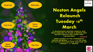 Neston Angels - looking to the future! Relaunching our services for older people