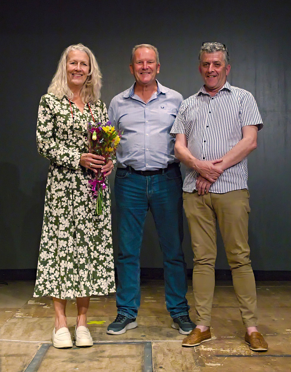 Cllr Louise Gittins, Cllr Martin Barker and Cllr Keith Millar