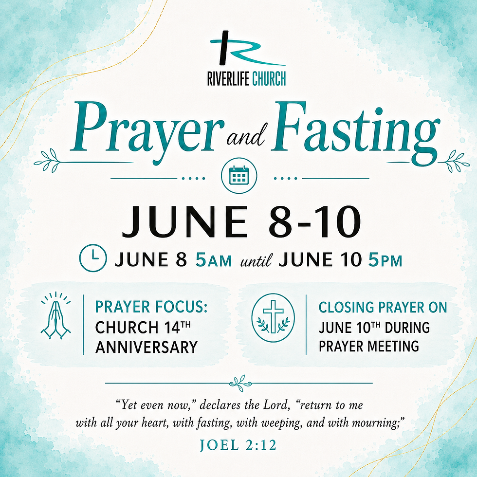 Prayer & Fasting