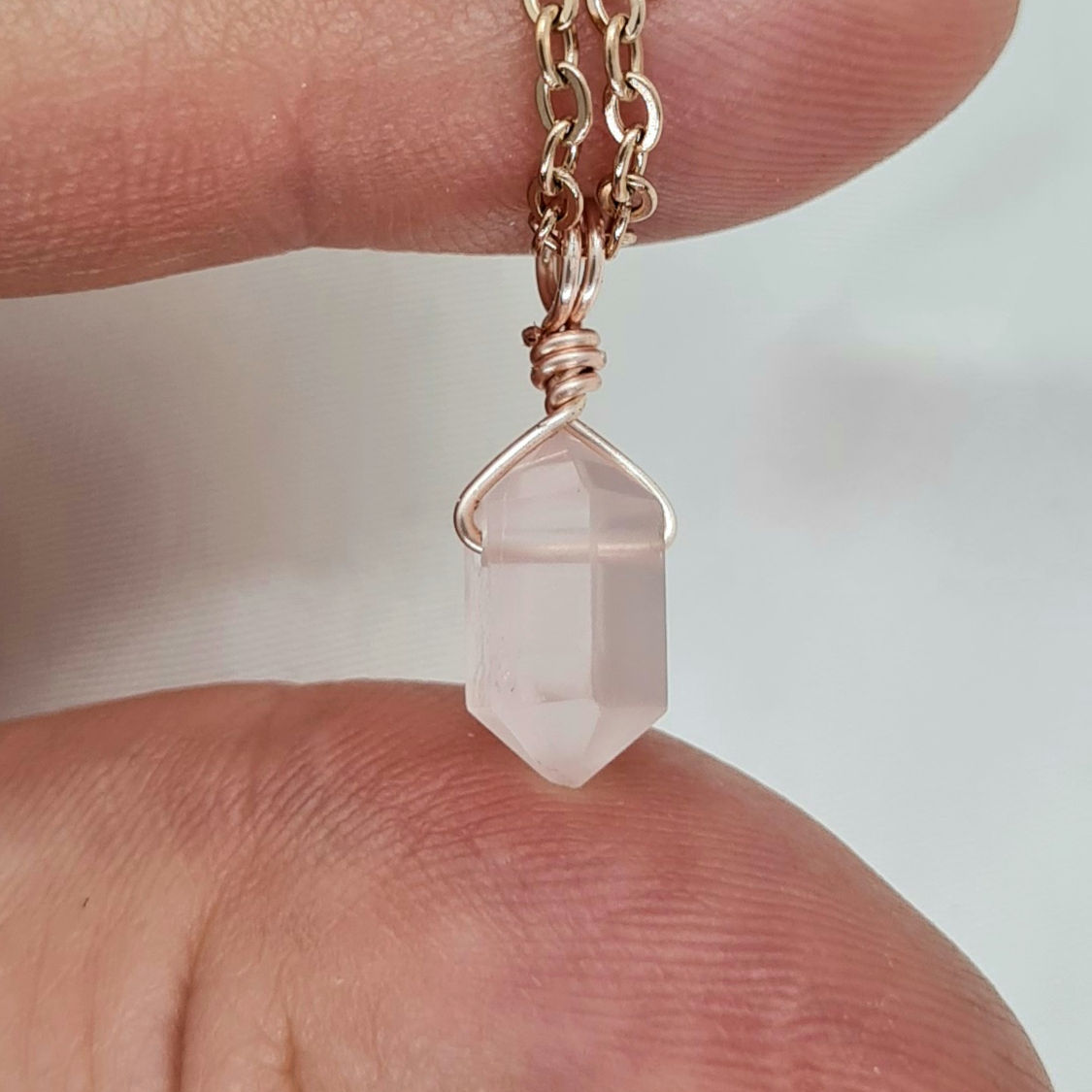 Rose Quartz Mini - Rose Gold (18"/46cm)
