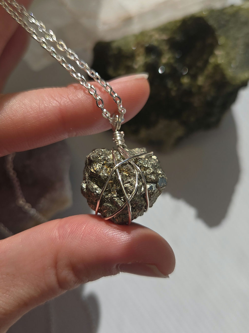 Thumbnail: Pyrite - Silver (24"/61cm)