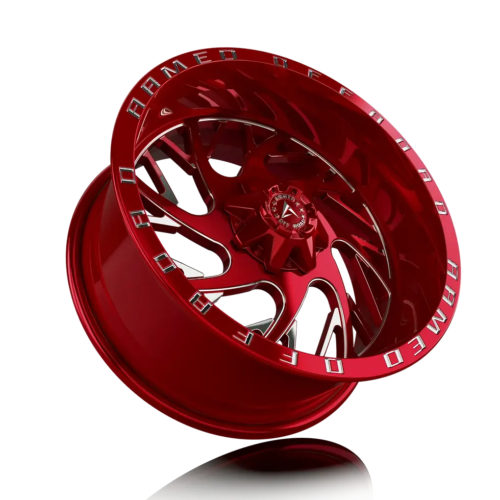 CARNAGE LP36 20X12 5X139.7/5X150 ET:-44 CANDY RED MILLING ARMED CB:110.2
