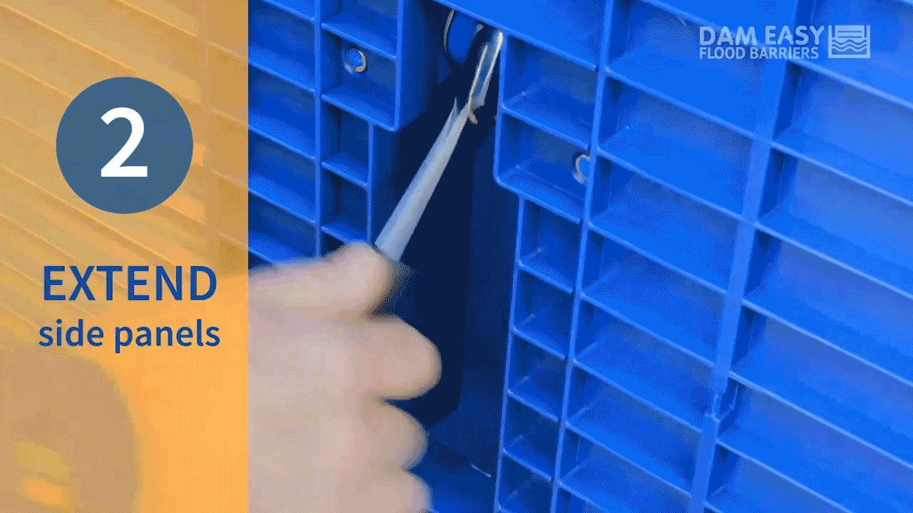 Flood Protection Installation Step 2 | Fort Myers, FL | Emerald Green