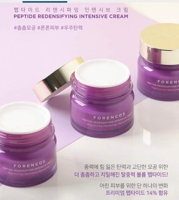 FORENCOS Wonderwerk Peptide Redensifying Intensive Cream - Night Cream 50ml